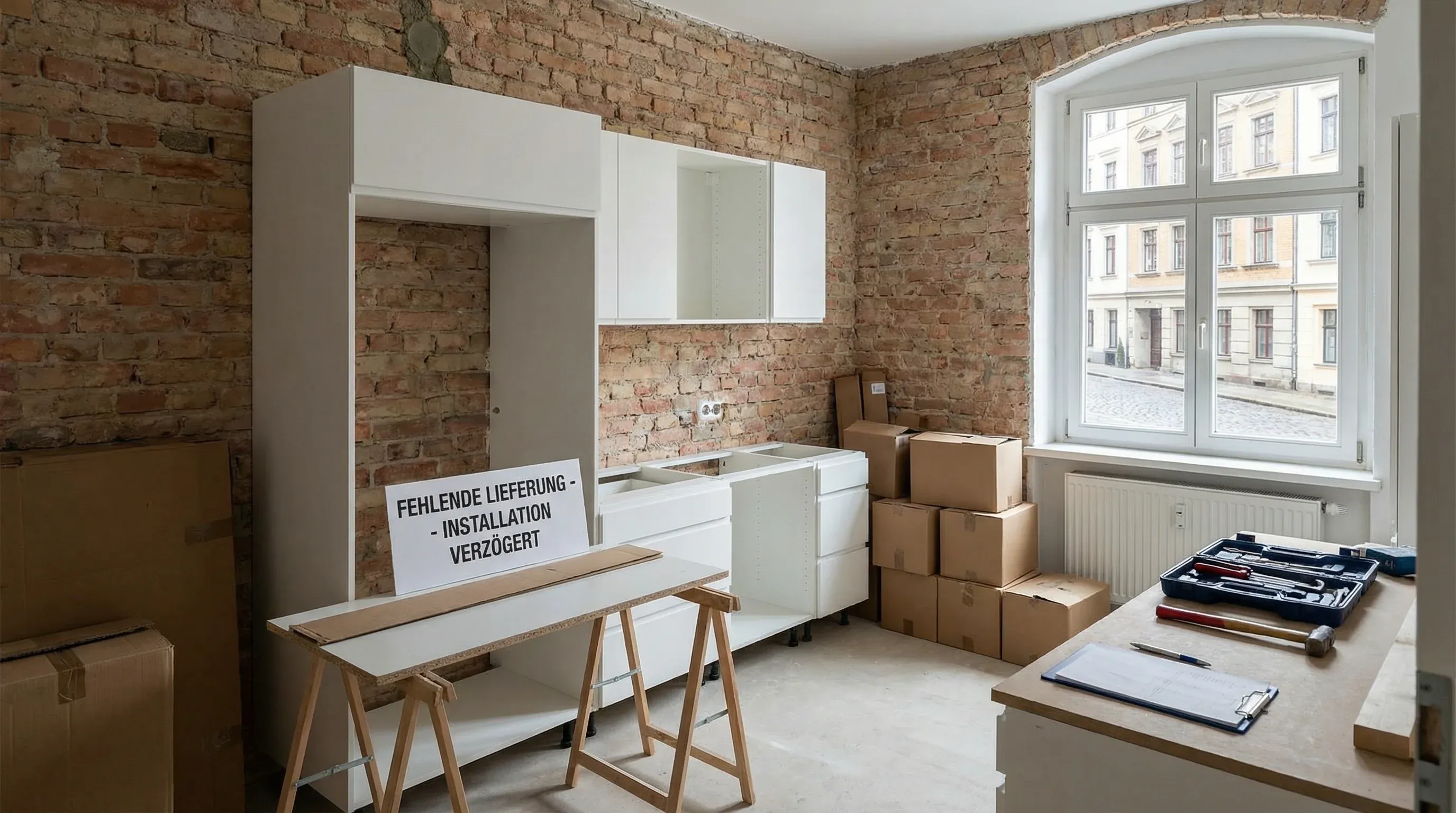 Schadensersatz wegen Erfüllungsverweigerung bei Einbauküche